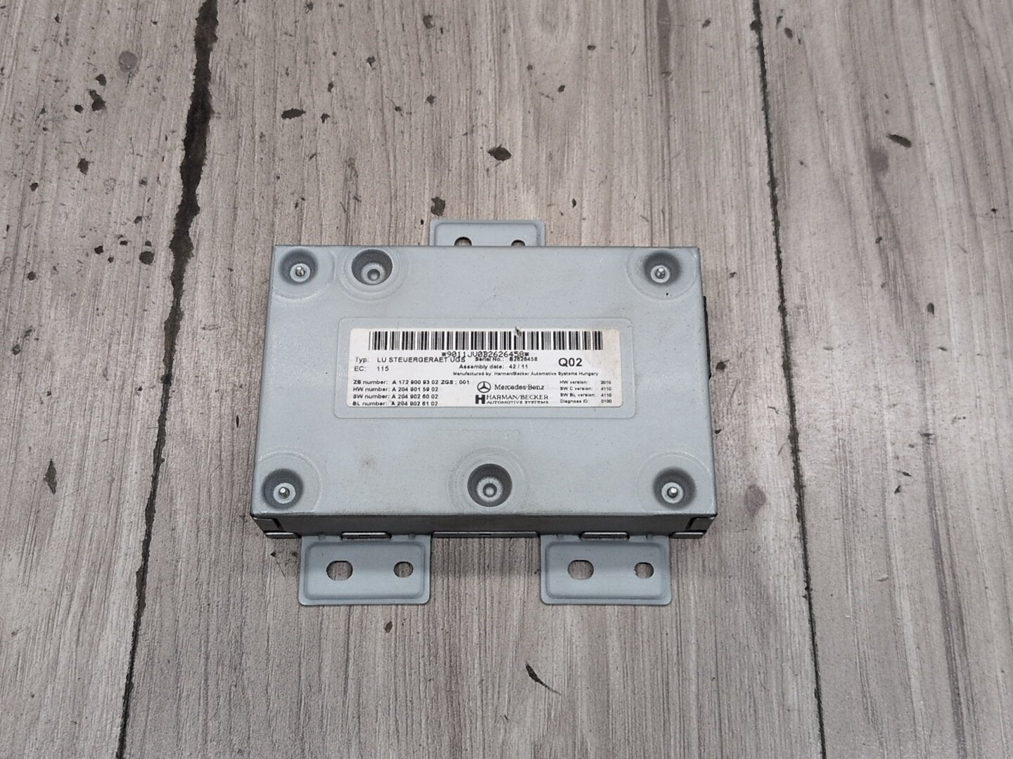 2009-2012 OEM Mercedes-Benz E550 W212 Communication Interface Cntrol Module