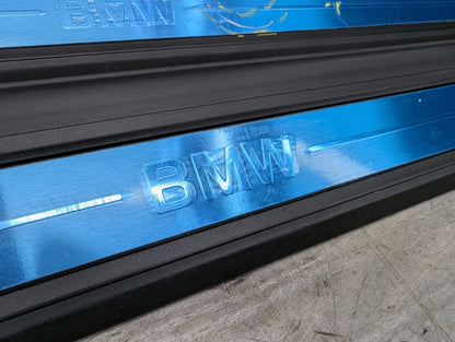 2021-2026 BMW 430i G22 Front Left Right Scuff Plate Door Sill SET 7482719