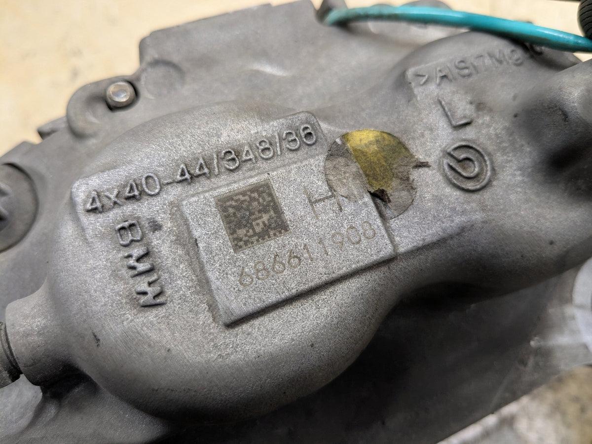 16-22 OEM BMW G11 G12 745eX 750i 750iX Front Left Right Brake Caliper Gray SET