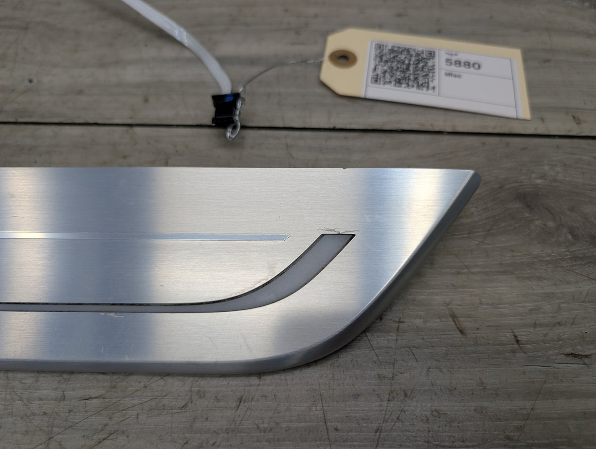 2016-2022 BMW 750Li G12 Front Left Driver Scuff Plate Door Sill 7370314 OEM