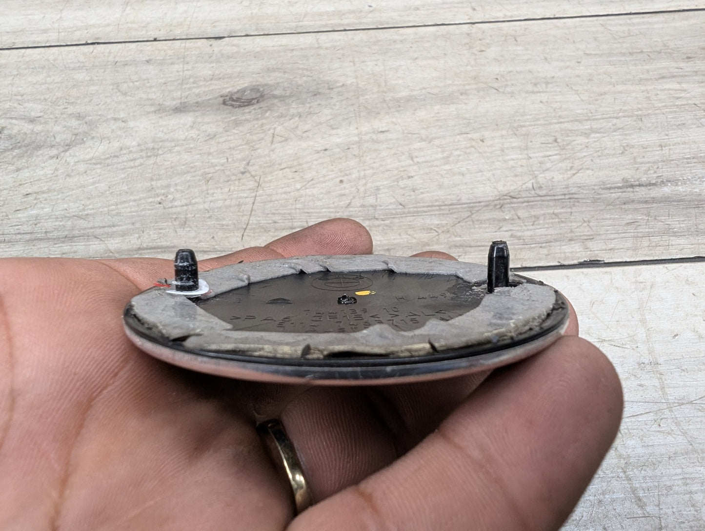 Genuine OEM BMW F39 F90 G20 G30 G80 M3 Bumper Hood Trunk Rear Round Emblem 74mm