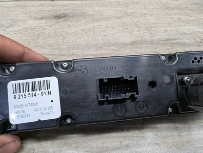 07-14 OEM BMW E70 E71 X5 X6 Rear AC Temperature Heater Climate Control Switch