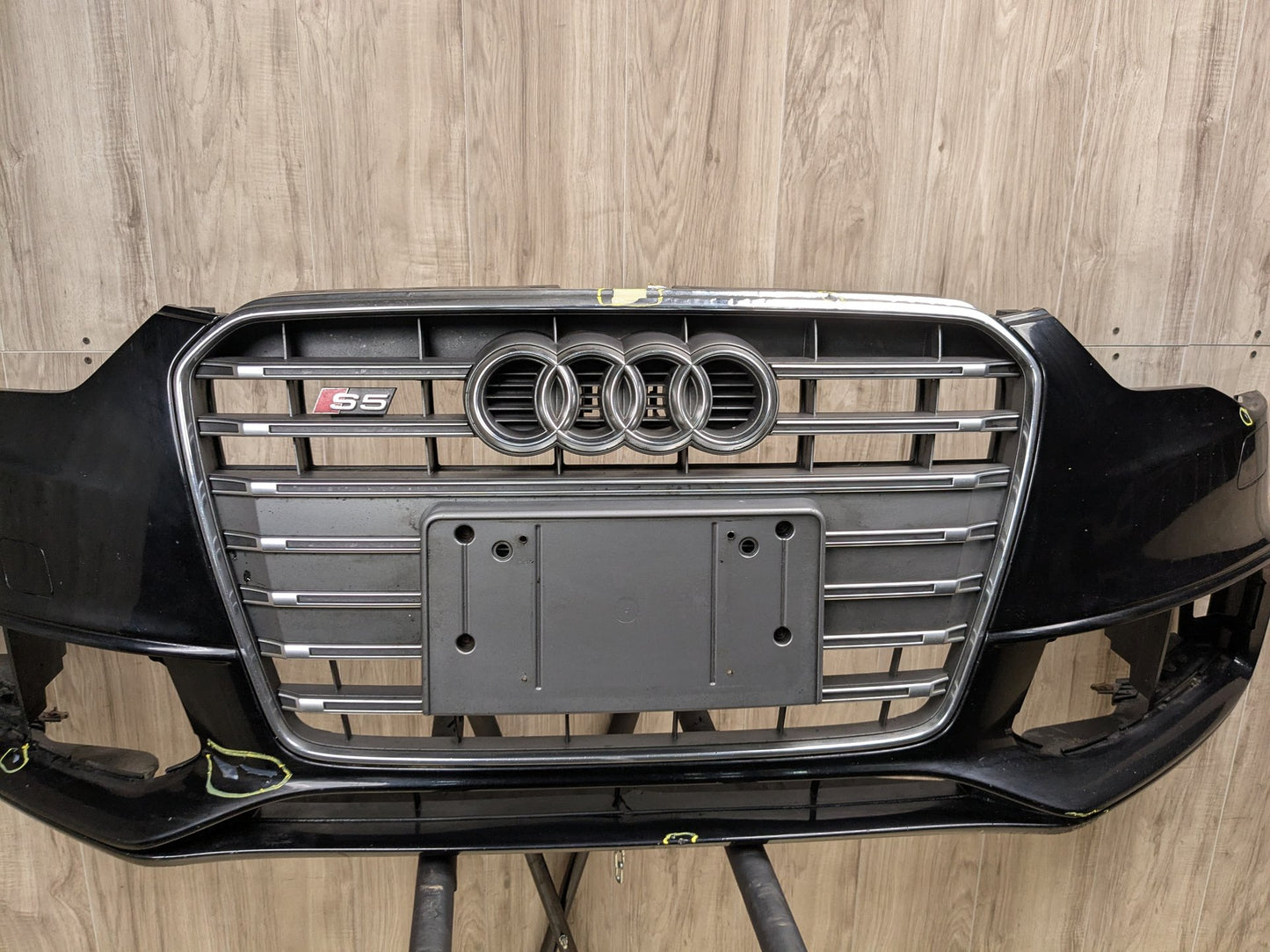 *NOTE 13-17 Audi A5 Quattro S5 Front Bumper Cover Assembly Black A2/Y9B OEM