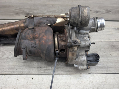 OEM BMW F06 F10 F12 F13 535 640 PWG Engine Motor Turbo Charger w/ Manifold 7583908