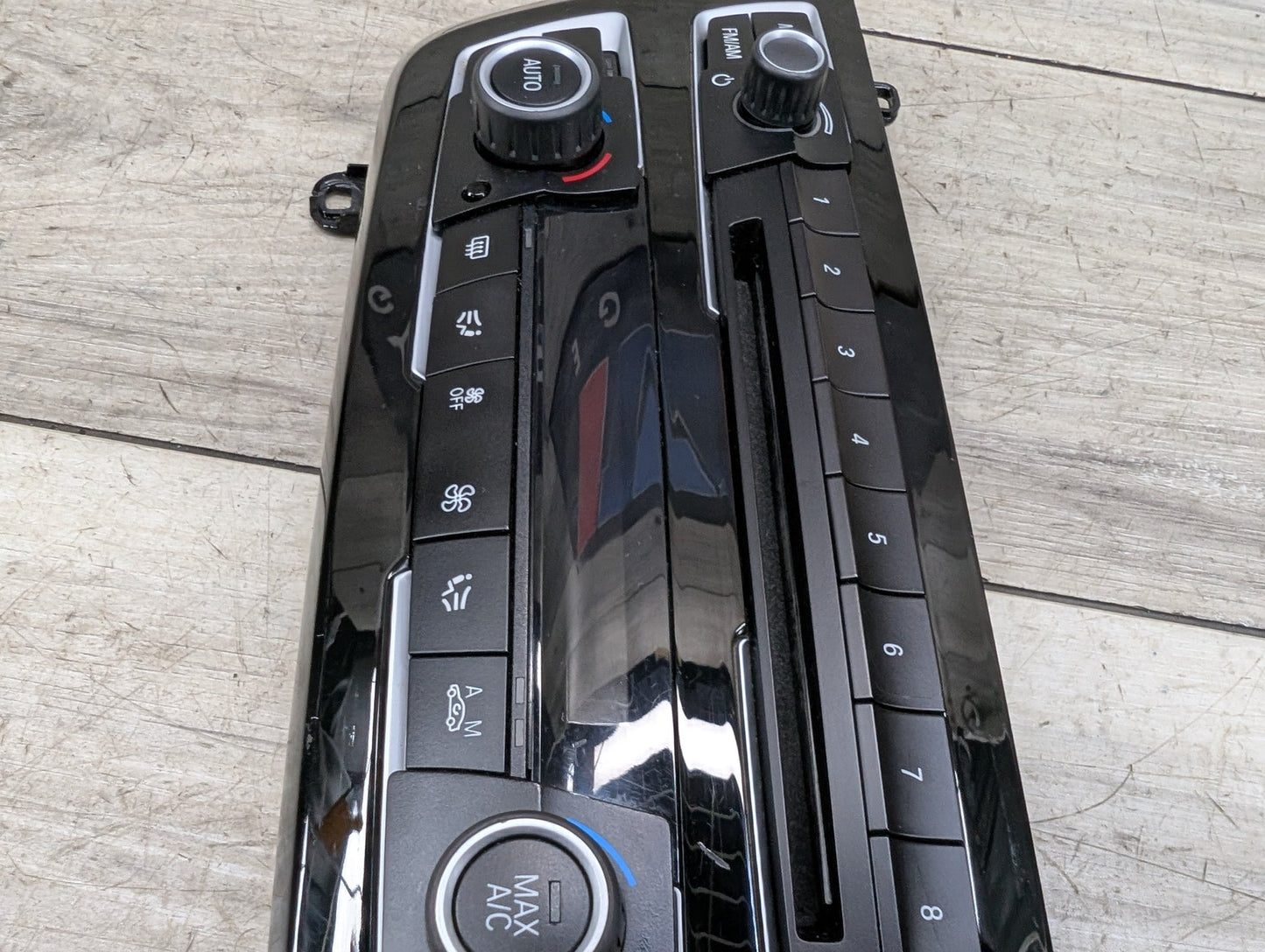 16-18 OEM BMW F30 F32 F34 F80 M3 AC Heater Control Panel Radio Media Buttons
