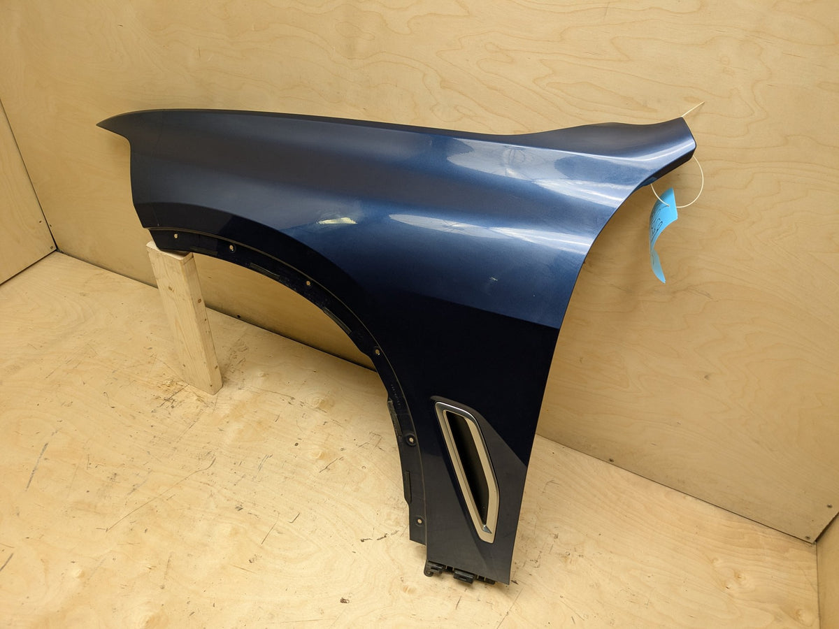 2019-2026 BMW X5 G05 Front Left Driver Fender Panel Blue C1M