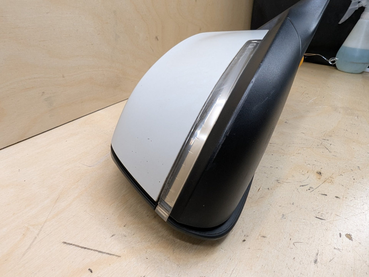 OEM BMW F30 328 330 335 340 Right Passenger Auto Dip Heated Side Mirror White 300