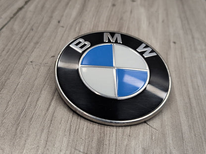Genuine OEM BMW F39 F90 G20 G30 G80 M3 Bumper Hood Trunk Rear Round Emblem 74mm