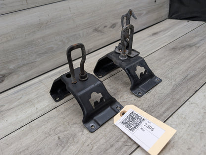 2007 - 2013 BMW X5 E70 Hood Bonnet Safety Lock Latches SET 7164802 N62B48B