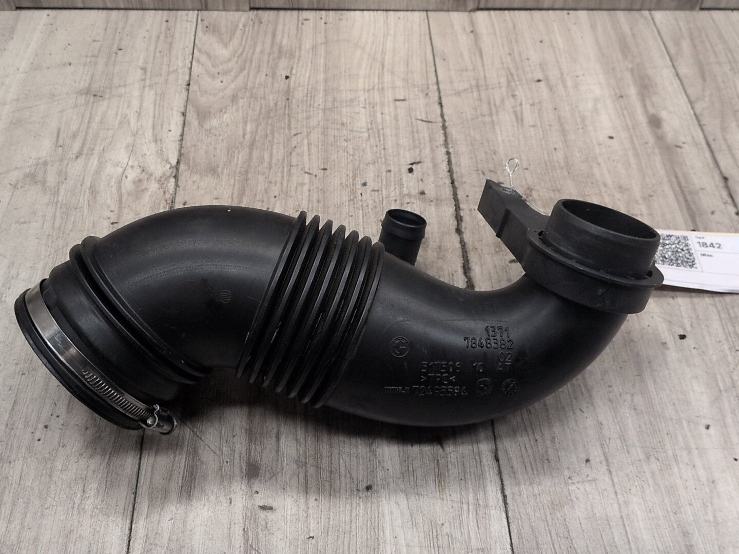 2014 - 2018 BMW X5 F85 Engine Motor Air Duct Tube Hose 7848382 S63B44T2