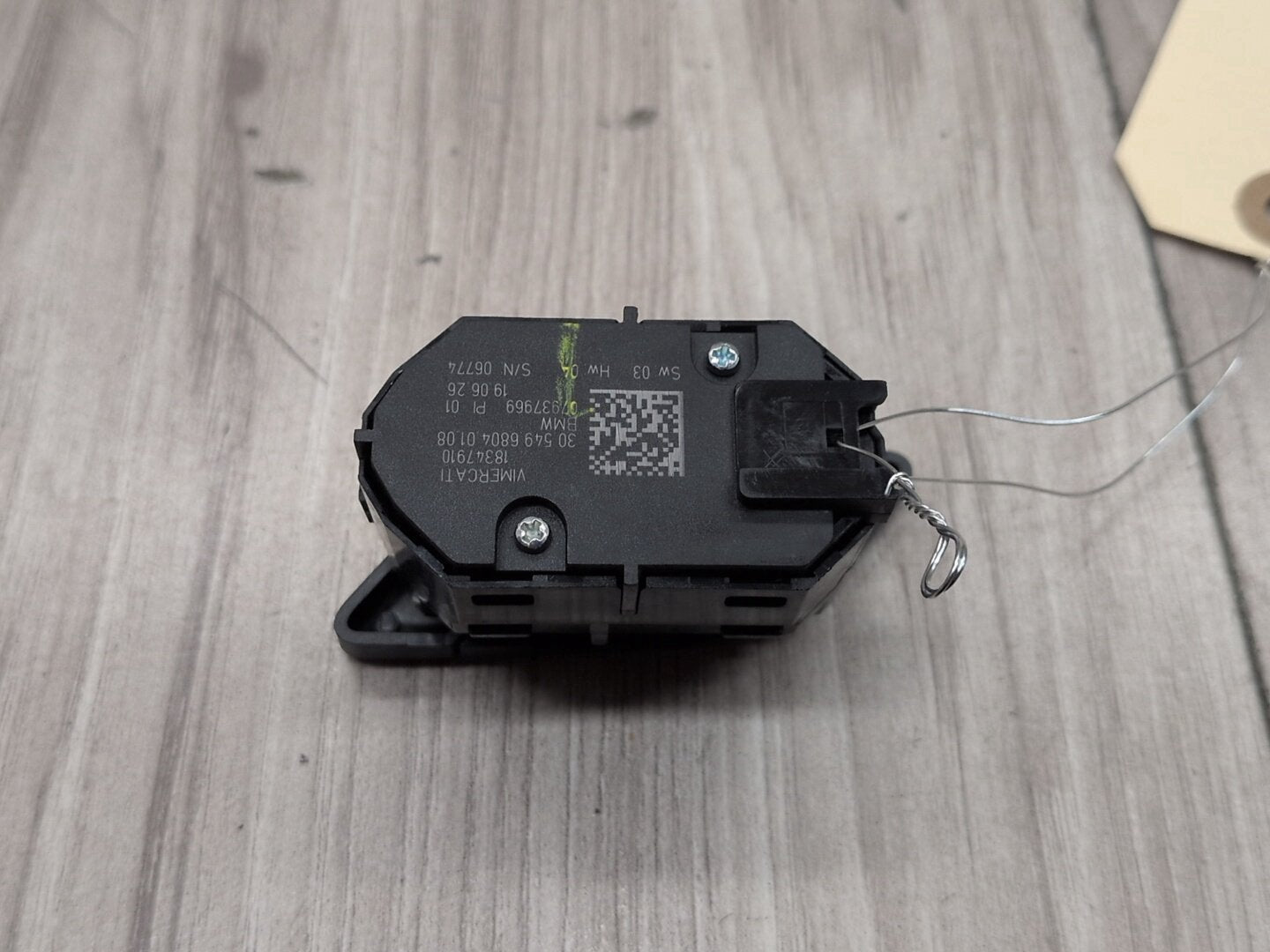 OEM BMW F44 F97 G01 G02 G20 Left Driver Side Memory Seat w/ Lock Unlock Switch