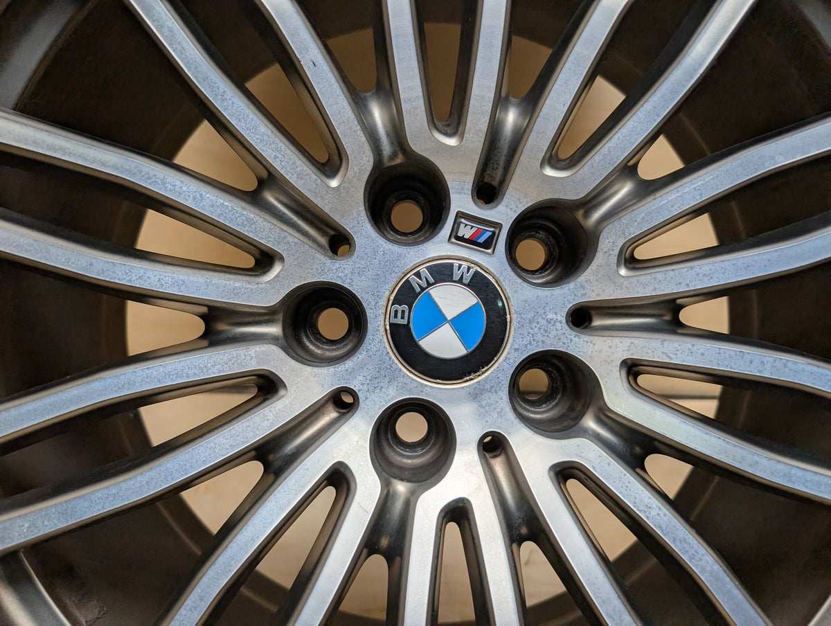 OEM BMW BMW G30 530 540 M550 Rear Wheel Rim Style 664M Silver R19x9" ET44