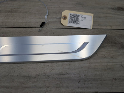 2016-2022 BMW 750Li G12 Rear Right Passenger Scuff Plate Door Sill 7369888 OEM