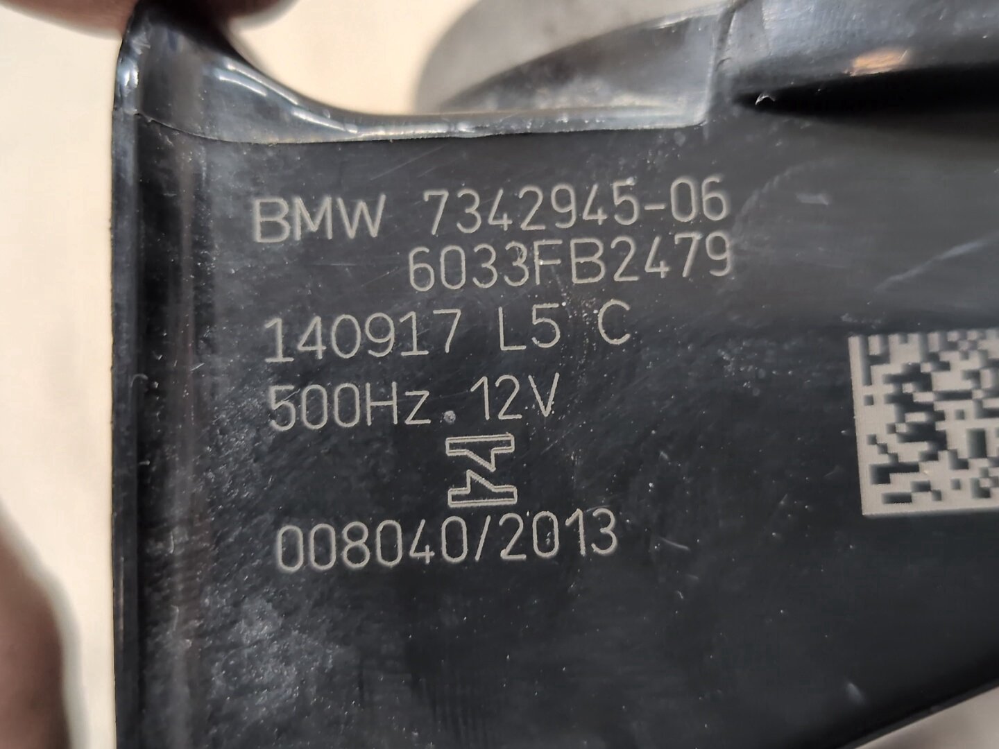 OEM BMW F90 G12 G14 G15 G16 G30 530 540 M550 750 M5 Horn Tone Signal HIGH PITCH