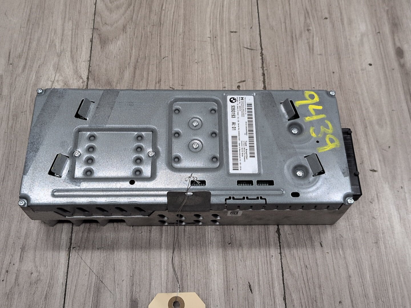 2014 - 2018 BMW X5 F85 Stereo Audio Amp Amplifier 9393193 S63B44T2