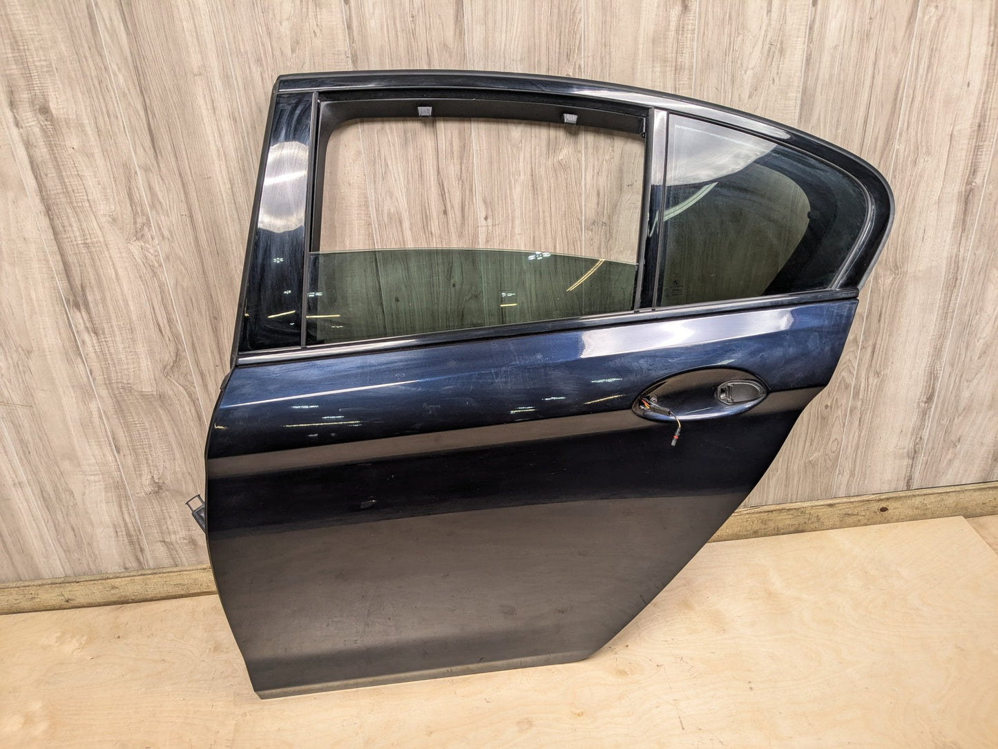 17-23 OEM BMW F90 G30 530 540 M550 M5 Rear Left Driver Door Shell Panel