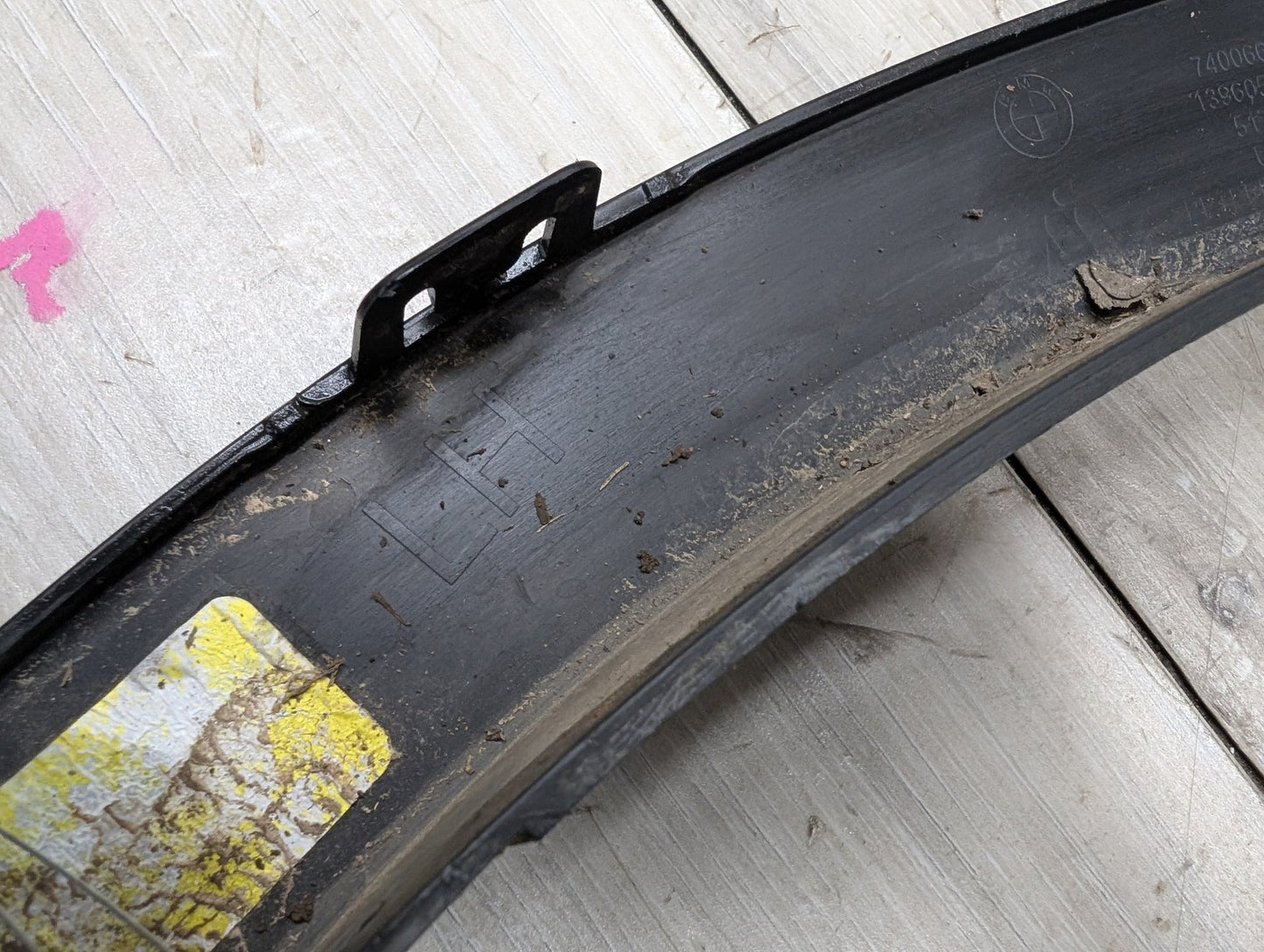 18-24 OEM BMW G01 X3 REAR Left Driver Fender Flare Wheel Arch Molding Trim