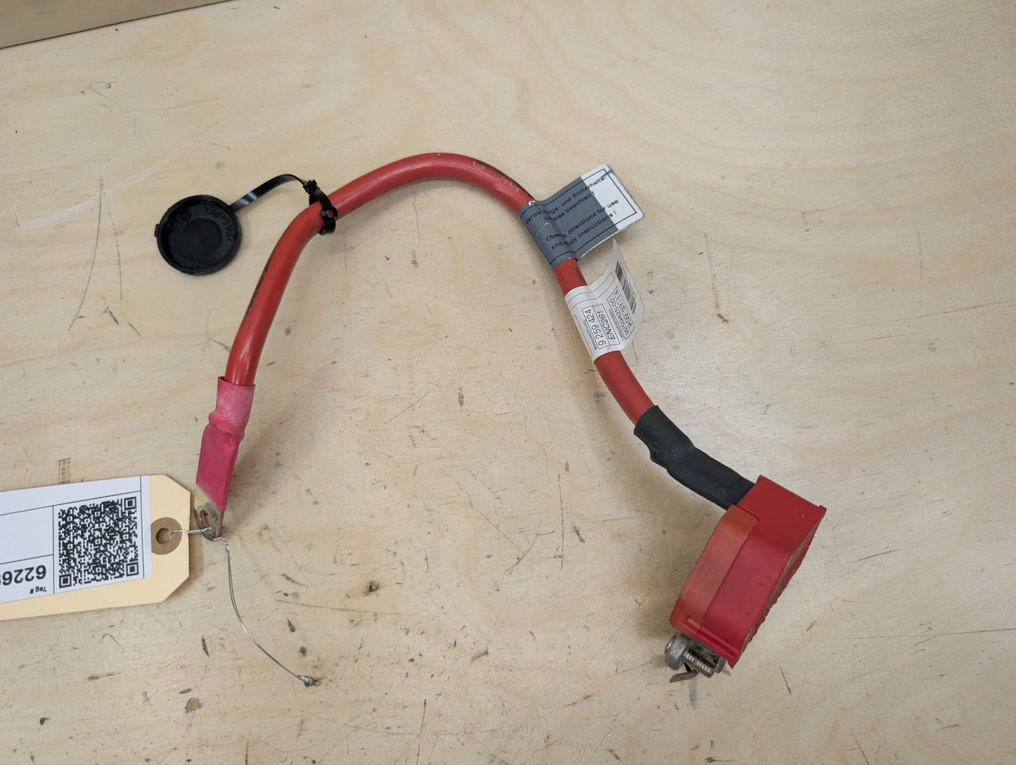 2012-2018 BMW 335i F30 Battery Positive Fuse Terminal Cable 9259425