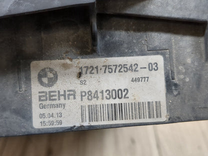 OEM BMW F02 F06 F10 F13 535 550 Front Right Passenger Auxiliary Coolant Radiator