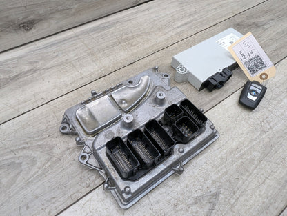 OEM BMW F06 F10 F13 535 640 N55 Engine Motor ECU DME Computer w/ CAS & Key SET