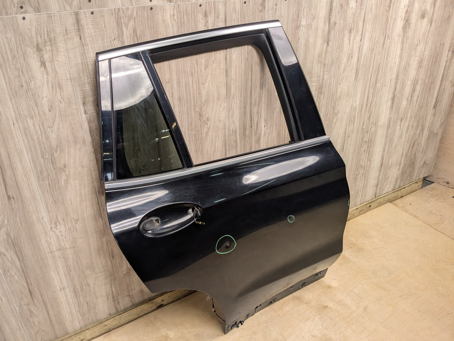 18-24 OEM BMW F97 G01 X3 X3M Rear Right Passenger Side Door Shell Panel Black 668