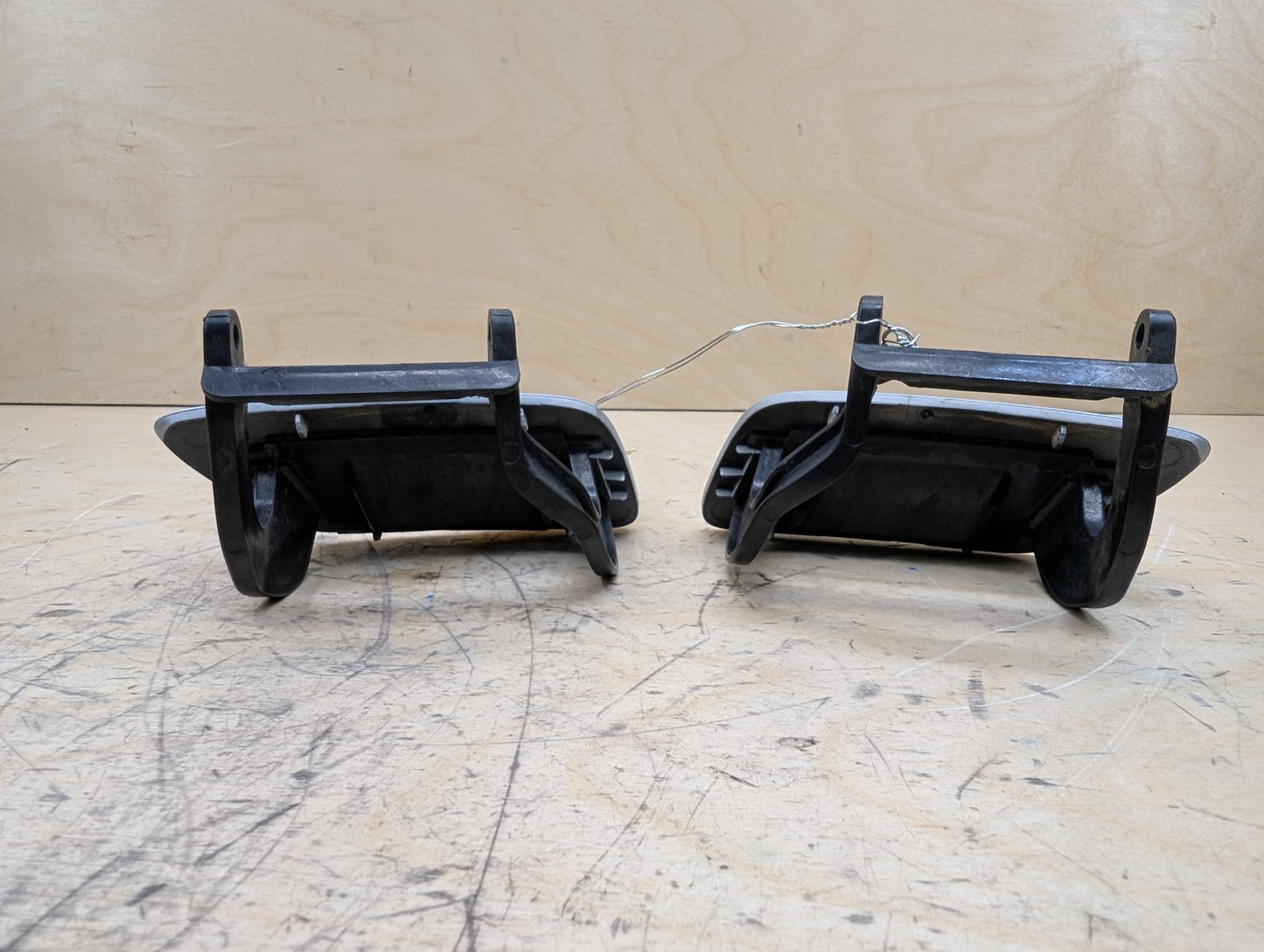 2011-2017 Audi RS5 8T Front Left Right Bumper Headlight Washer Nozzle Insert Covers SET 8T0955635