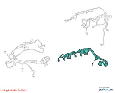20-24 OEM BMW G20 G22 G26 M340iX M440iX Engine B58 Wiring Wire Harness Module 1