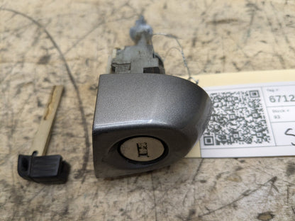 07-13 OEM BMW E92 E93 335 Driver Door Lock Cylinder Mechanism Gray A52