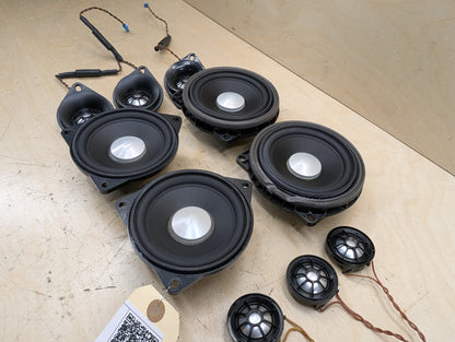 OEM BMW F30 F32 F82 M4 G12 Sound System Speaker HARMAN KARDON SET
