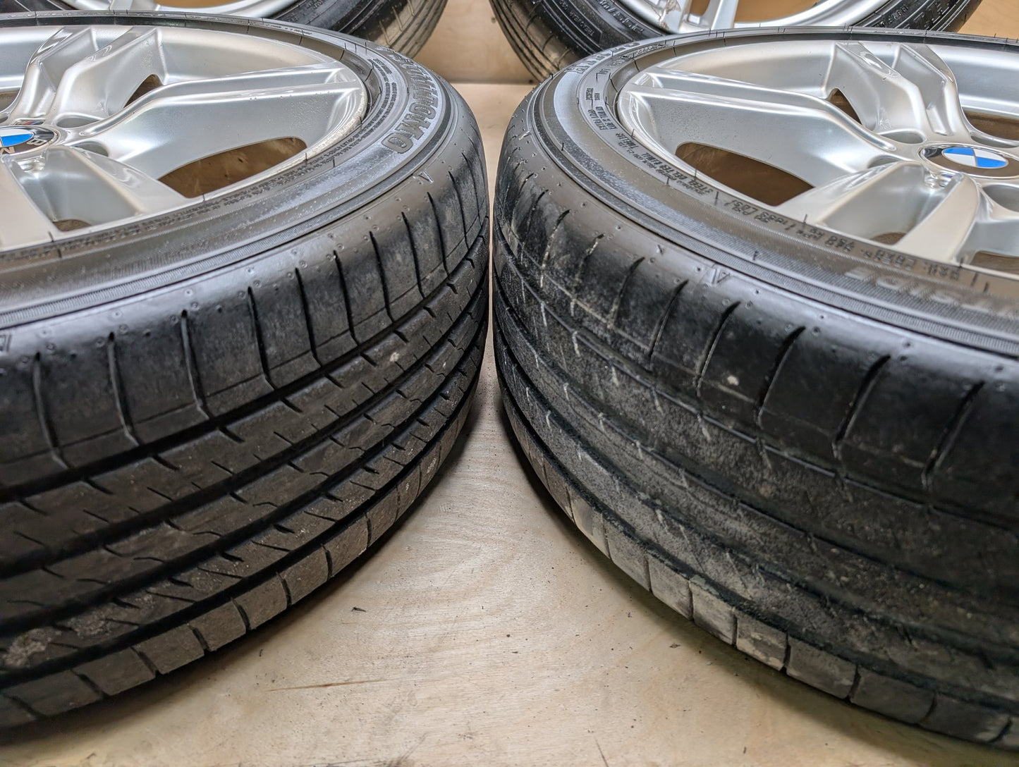 BMW OEM F30 F32 F33 Wheel Rim SET 7845881 Style 400M 18x8 18x8.5