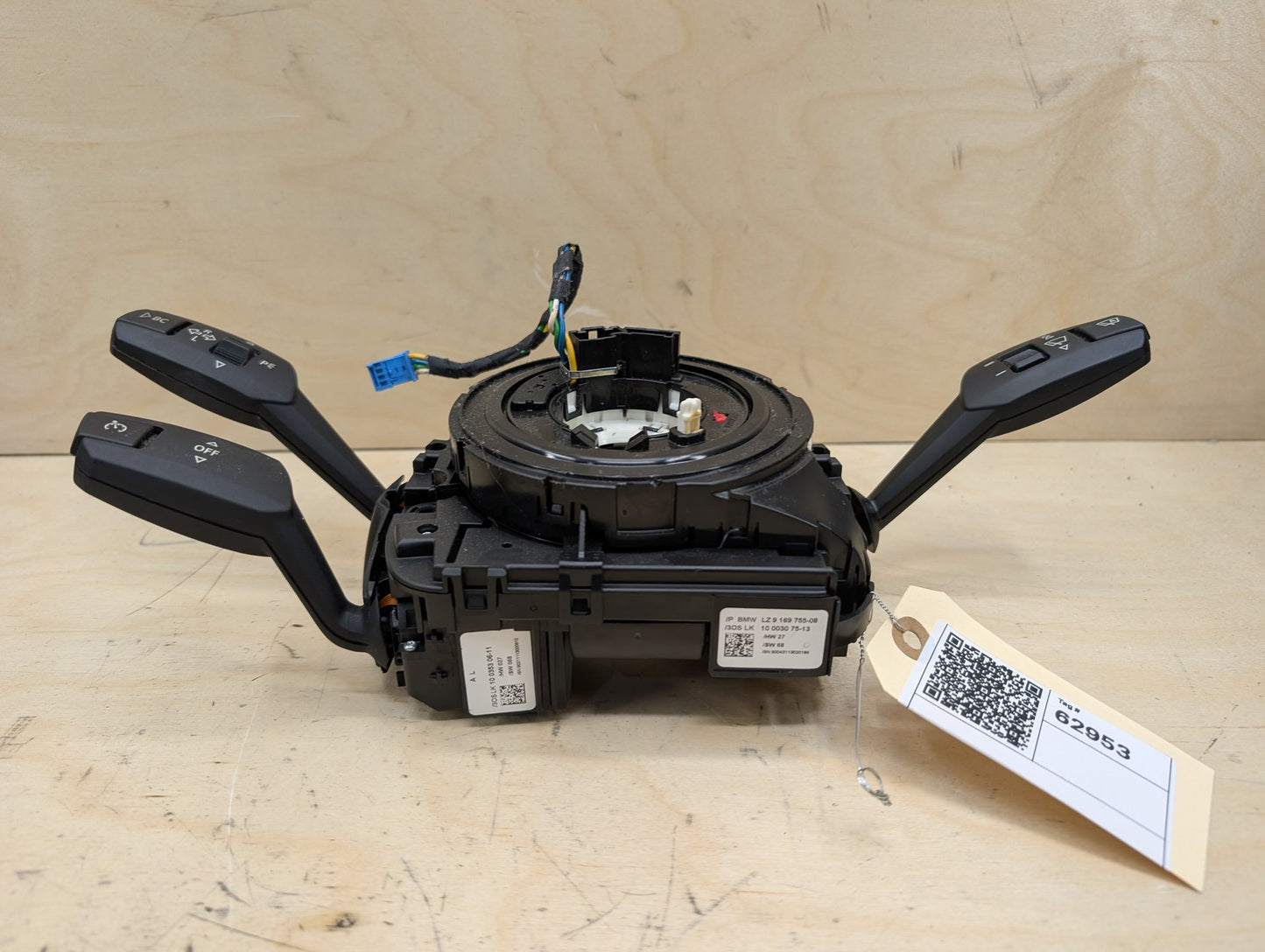 07-13 OEM BMW E89 E90 E92 E93 328 335 Clock Spring Steering Angle Sensor HEATED