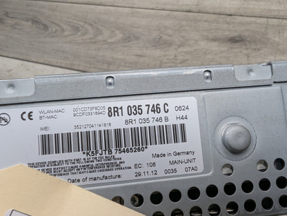 2008 - 2017 Audi S5 8T Radio CD Player 8R1035746C