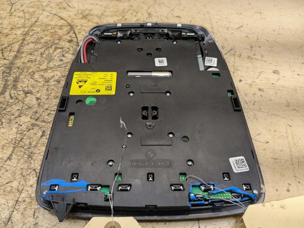 16-19 OEM BMW G12 740 750 M760 B7 Headliner Dome Light Sunroof Control Module