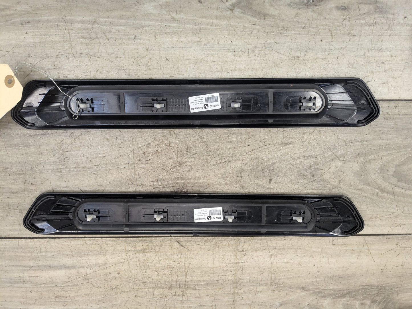 18-21 OEM BMW G01 G02 M40i X3 X4 Front Right Left Door Sills Cover Trim Pair