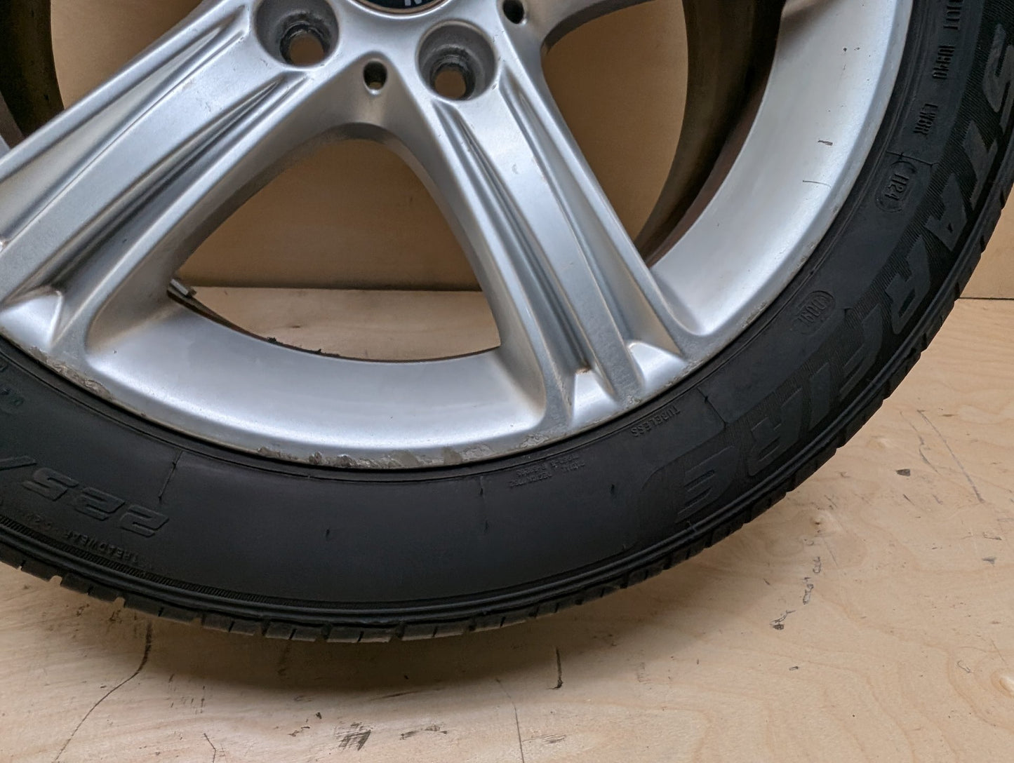 OEM BMW F30 F32 F33 F36 328 335 428 Wheel Rim 17x7.5 ET:37 Star Spoke Style 393