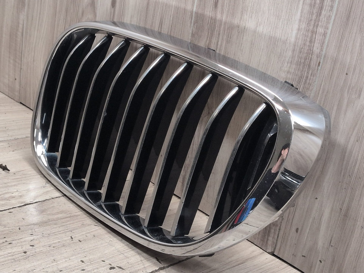2016-2019 BMW 740Li G12 Front Left Upper Bumper Cover Kidney Grille 7357011 OEM