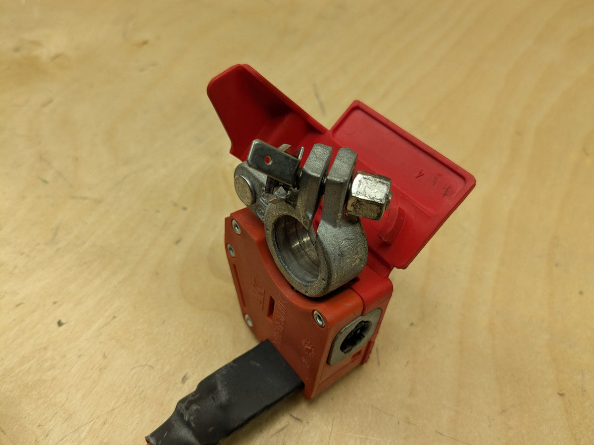 OEM BMW F15 F16 F85 F86 X5 X6 X5M Positive Plus Battery Pole Terminal Red Cable