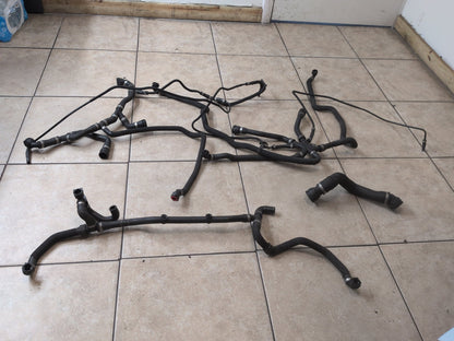 2011-2016 BMW M5 F10 Engine Radiator Cooling Coolant Pipe Hoses SET 8386545 OEM