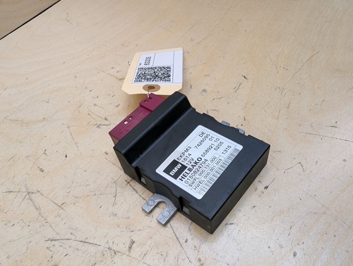 OEM BMW F10 F12 F15 F22 F30 F32 F36 Helbako Fuel Pump Relay Control Module EKPM3