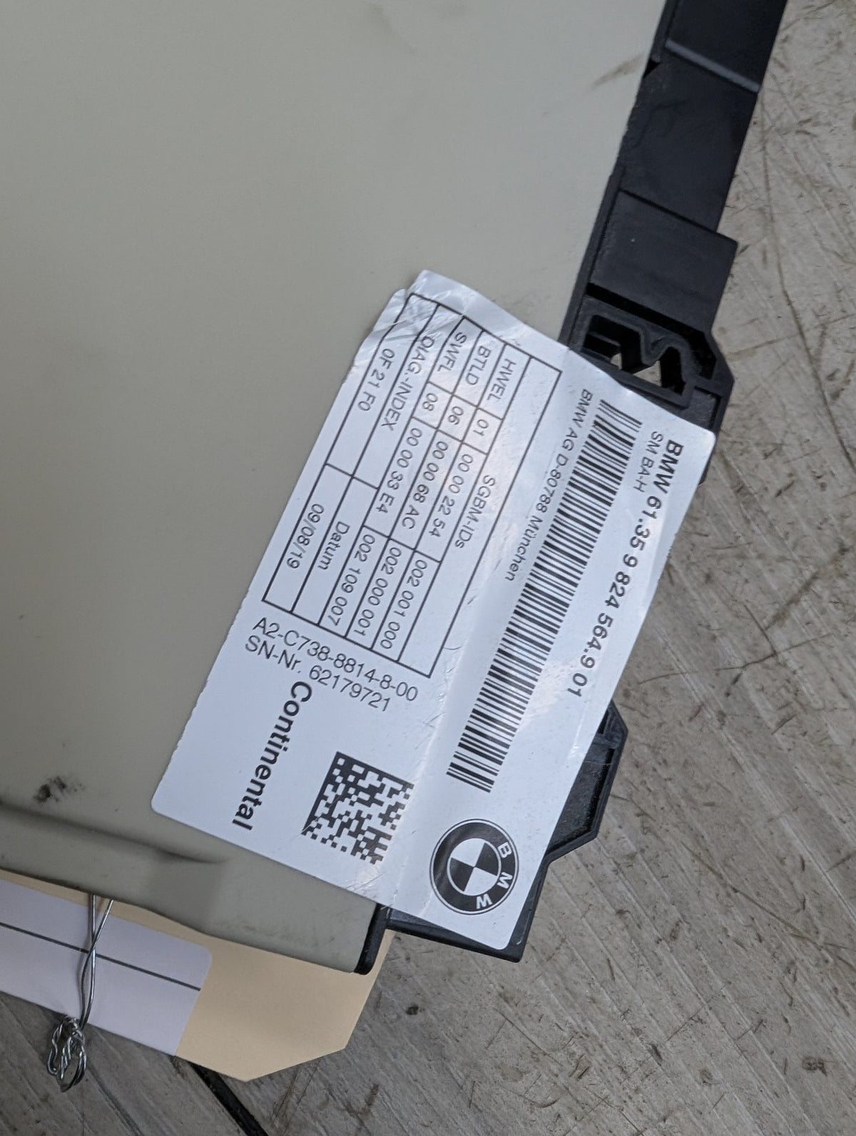 OEM BMW F90 G01 G05 G12 G20 G22 G26 G30 G80 Front Left Right Seat Control Module
