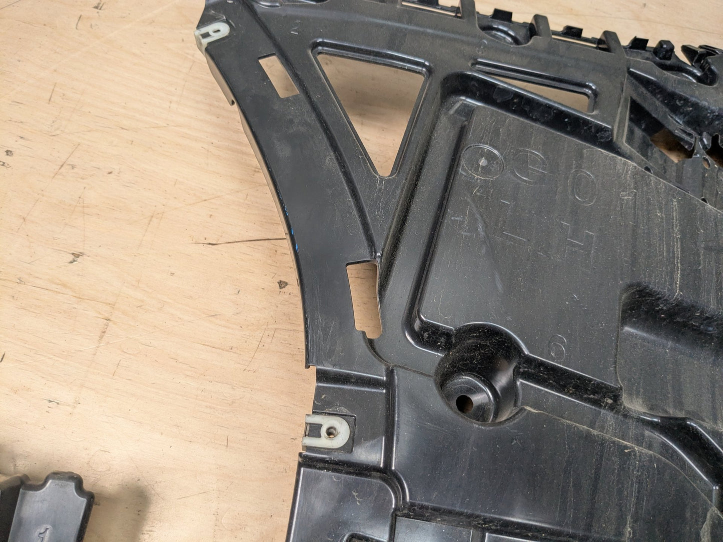 2018 - 2020 BMW X3 G01 Rear Left Driver Bumper Support Brackets SET 7400667 B58B30M0
