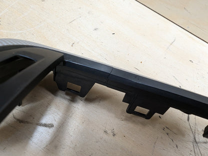 OEM BMW F30 F32 F36 Center Console Dash Door Interior Trim Aluminum Hexagon SET