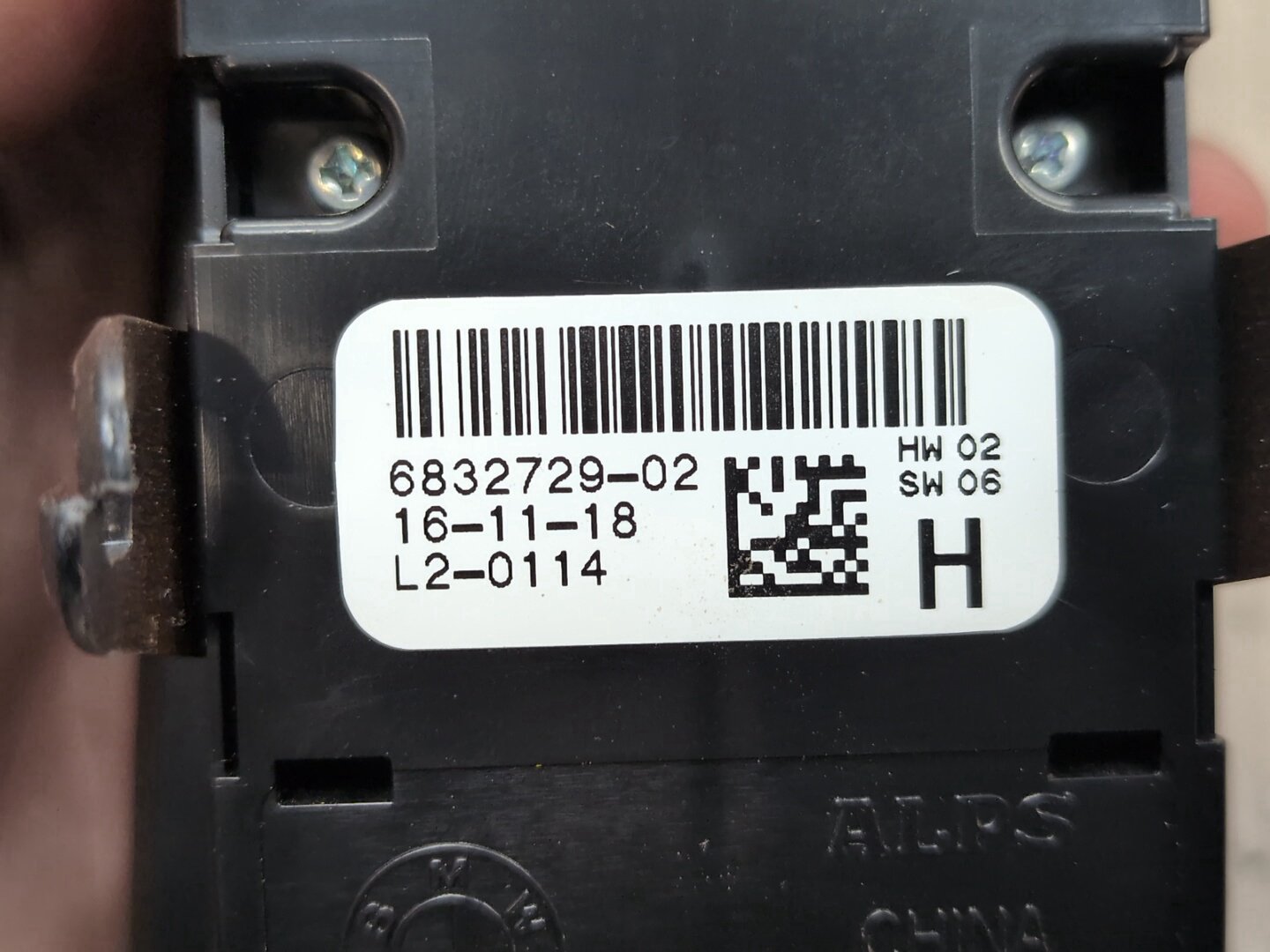 2019 - 2026 BMW X5 G05 Front Left Driver Door Master Window Switch 9327029 N63B44M3