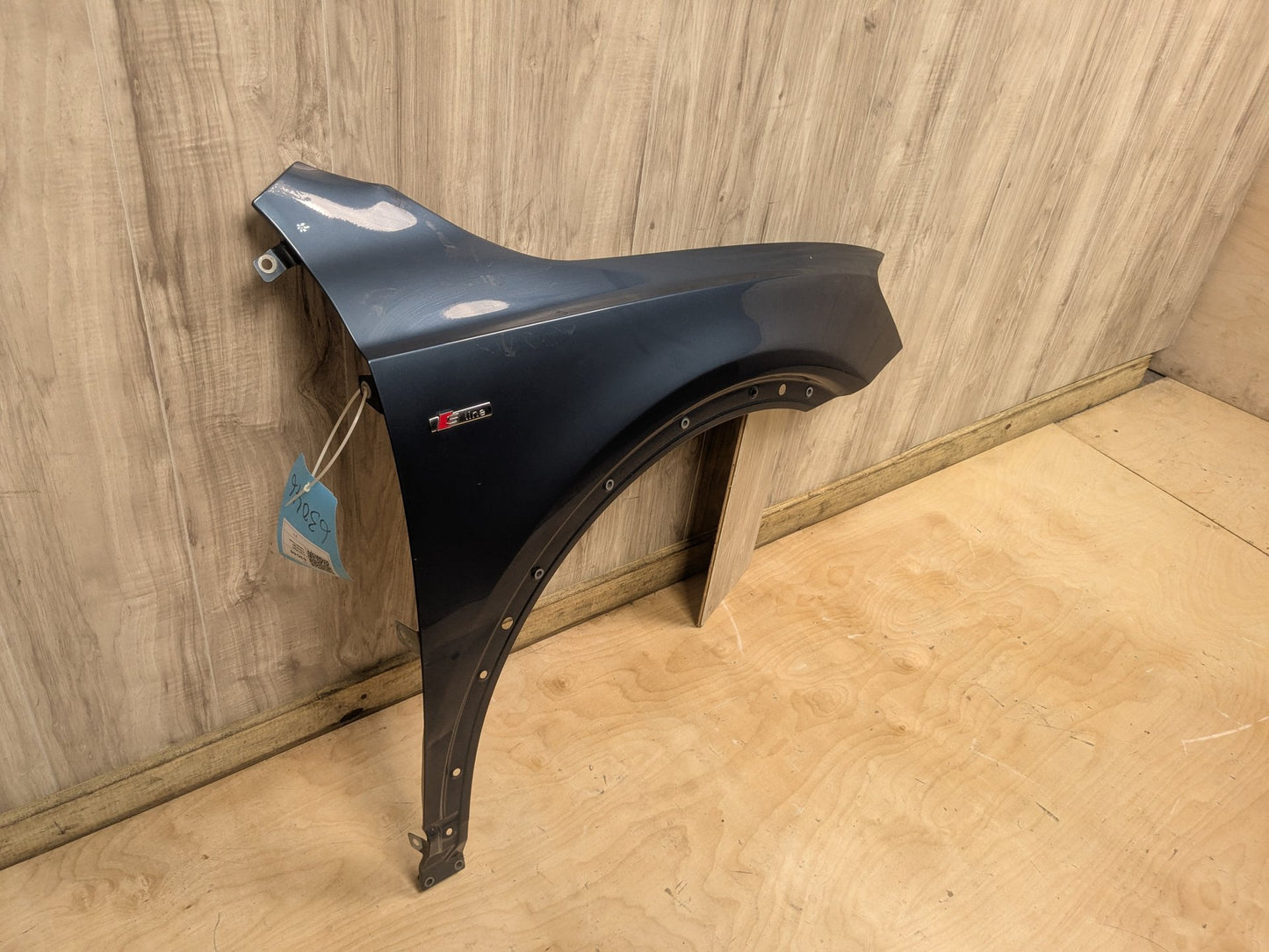2015-2018 Audi Q3 8U Front Right Passenger Fender Panel Blue D2/X5L