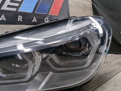 18-21 OEM BMW G01 G02 F97 F98 X3 Left Driver ICON Adaptive Headlight + Modules