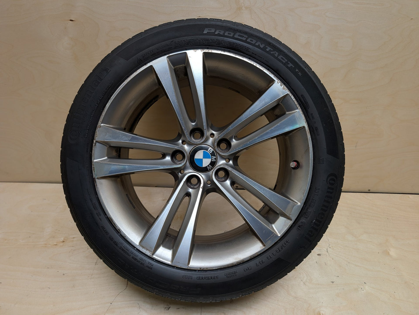 OEM BMW F30 F32 F33 F36 328 335 428 Wheel Rim 18x8 ET:34 Double Spoke Style 397