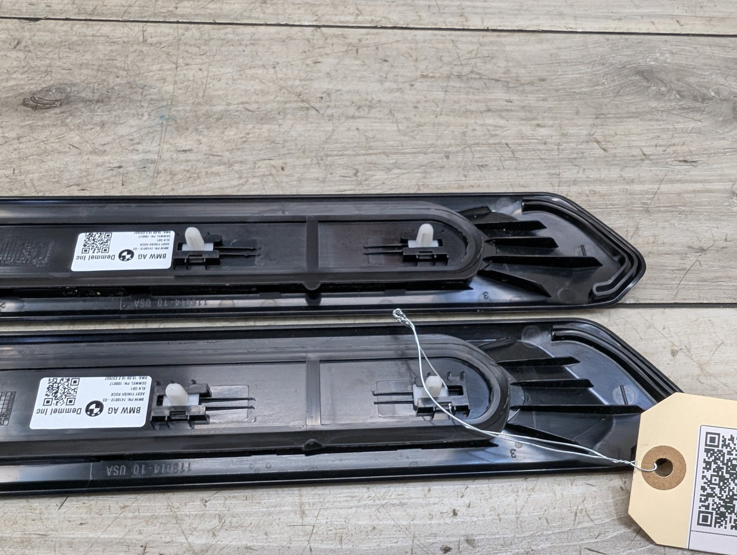 18-24 OEM BMW G01 G02 X3 X4 X Line Front Left Right Door Cover Trim Sills PAIR