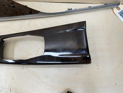 *OEM BMW F30 F31 F32 F34 F36 F80 F82 Interior Center Console Door Vent Trim SET