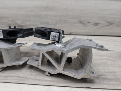 18-24 OEM BMW G01 G02 F97 F98 X3 X4 Left Right Side Bumper Impact Mount Brackets
