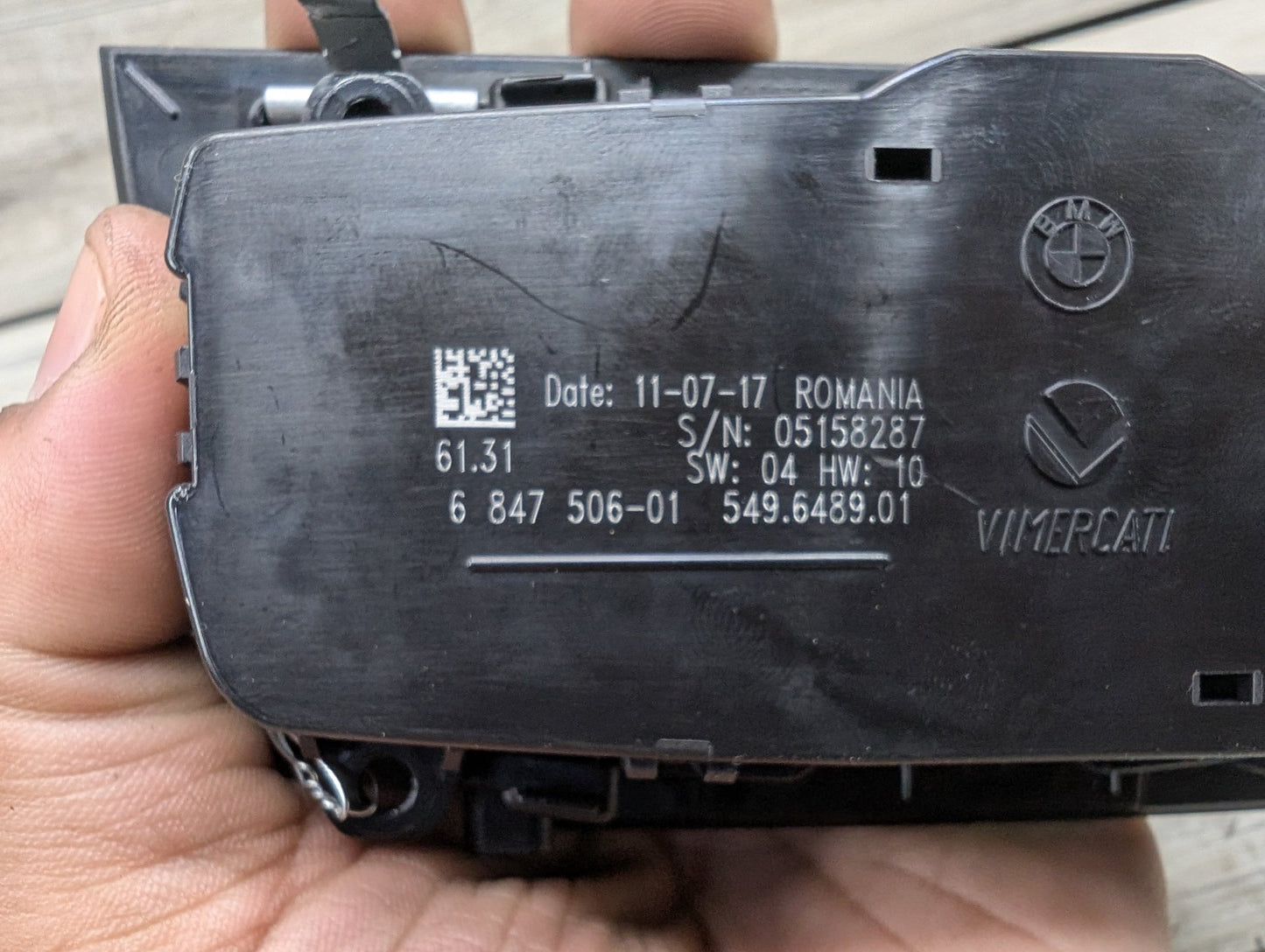 2014 - 2019 BMW 340 F34 Headlight Switch 6847506 B58B30M0